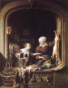 A Poulterer-s Shop Gerrit Dou